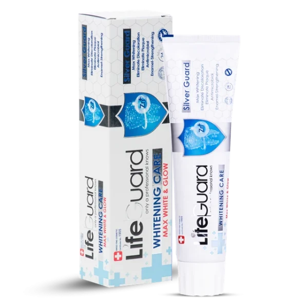 خمیردندان سفیدکننده (Silver Guard) برند لایف گارد