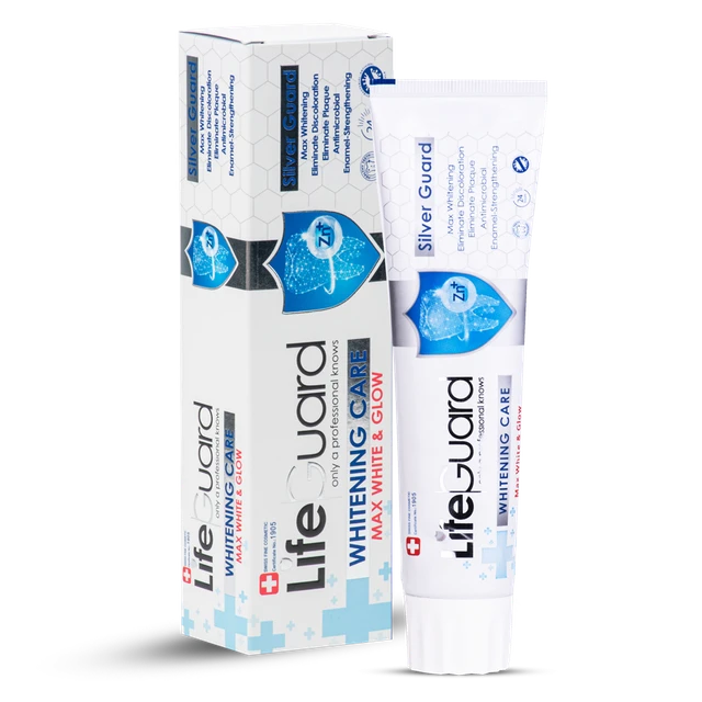 خمیردندان سفیدکننده (Silver Guard) برند لایف گارد