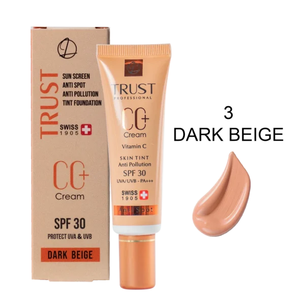سی سی کرم پلاس تراست شماره 3 (بژ تیره)